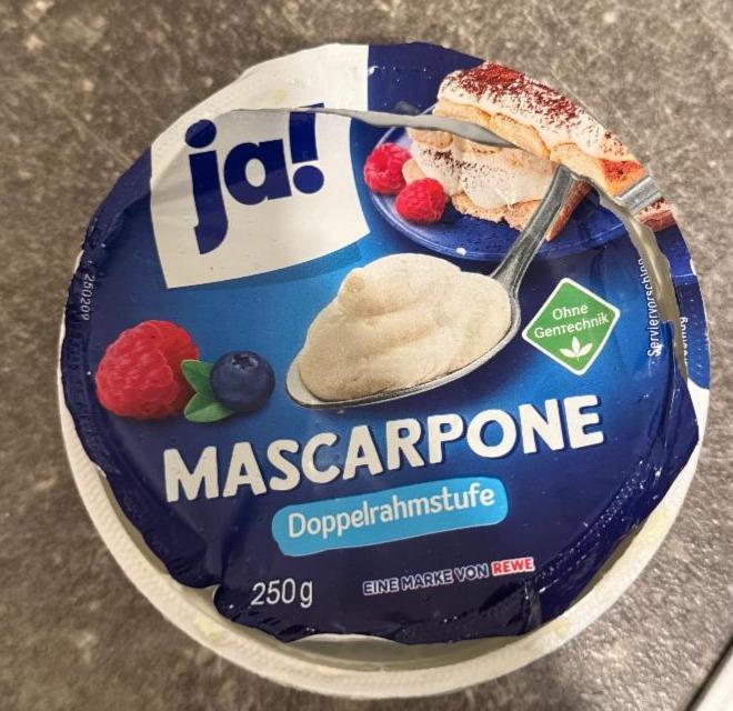 Фото - Сир Маскарпоне Mascarpone Ja!