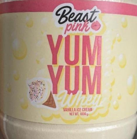 Фото - Протеїн для жінок Yum Yum Whey ванільне морозиво BeastPink