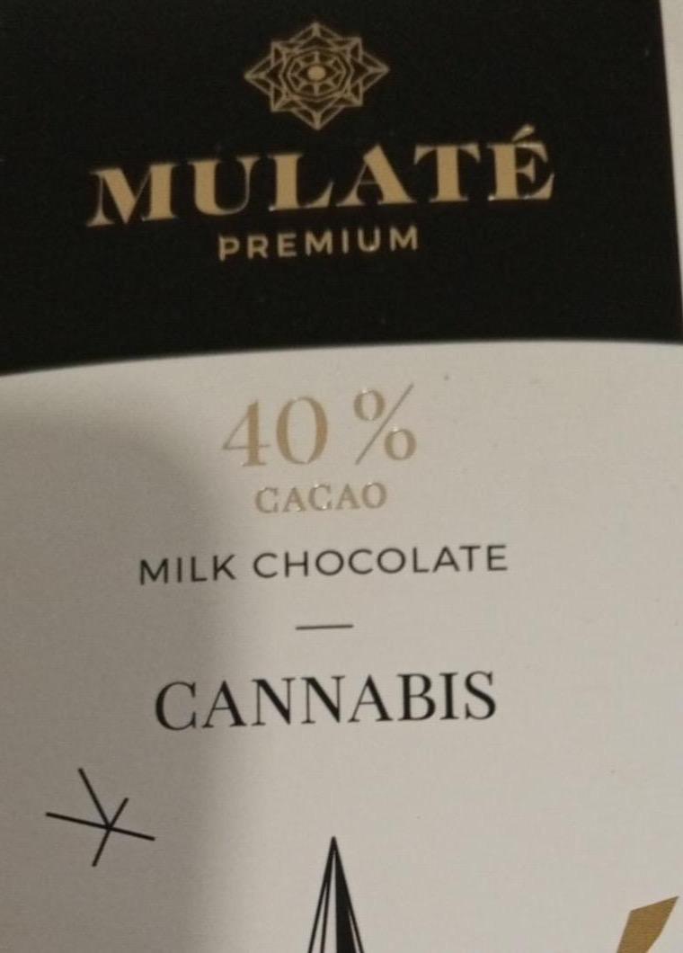 Фото - Milk chocolate cannabis Mulate