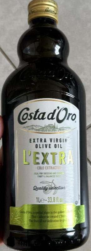 Фото - Оливкова олія Extra Virgin Costa d'Oro