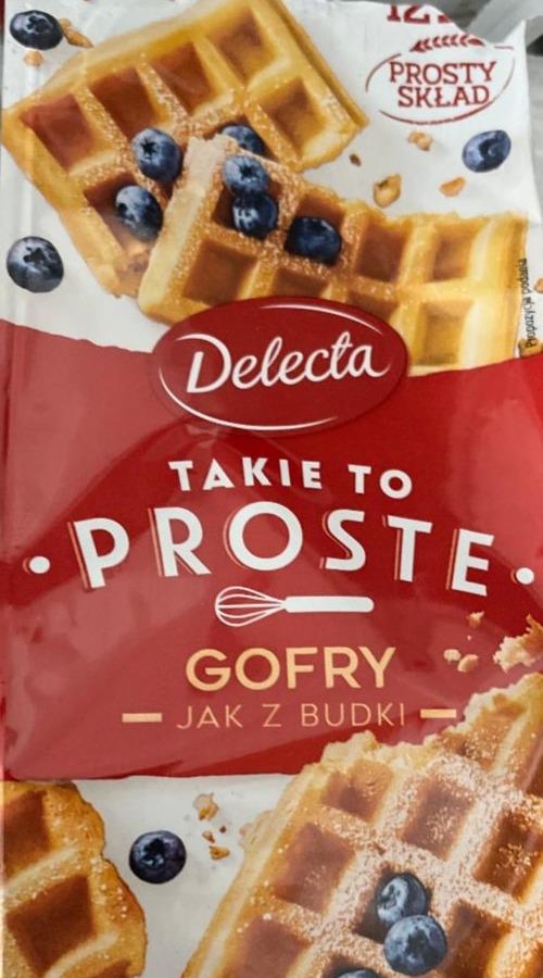 Фото - Takie to proste Gofry jak z budki Delecta