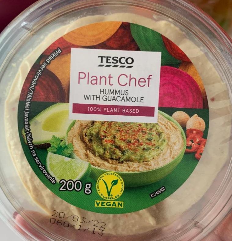 Фото - Plant Chef Hummus with guacamole Tesco