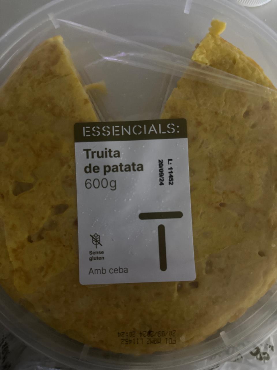 Фото - Truita de patata Essencials