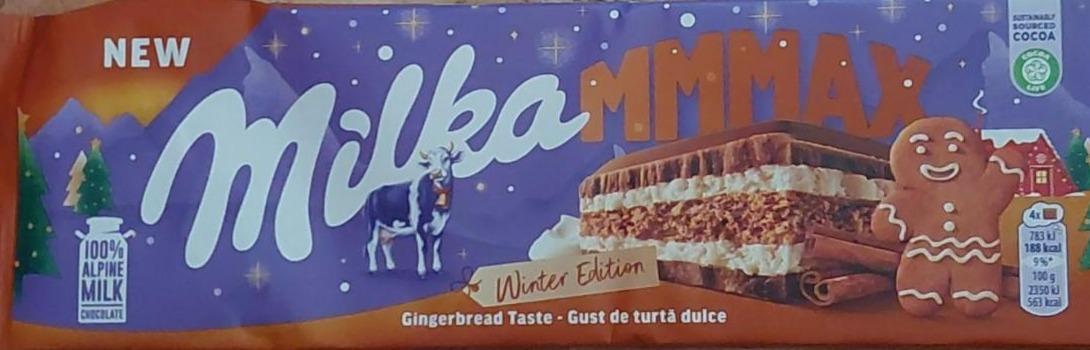 Фото - Gingerbread taste winter edition mmmax Milka