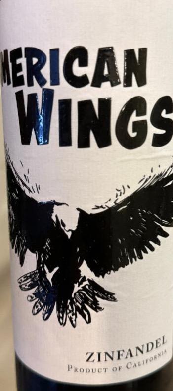 Фото - Вино 13.5% червоне напівсухе zinfandel American Wings