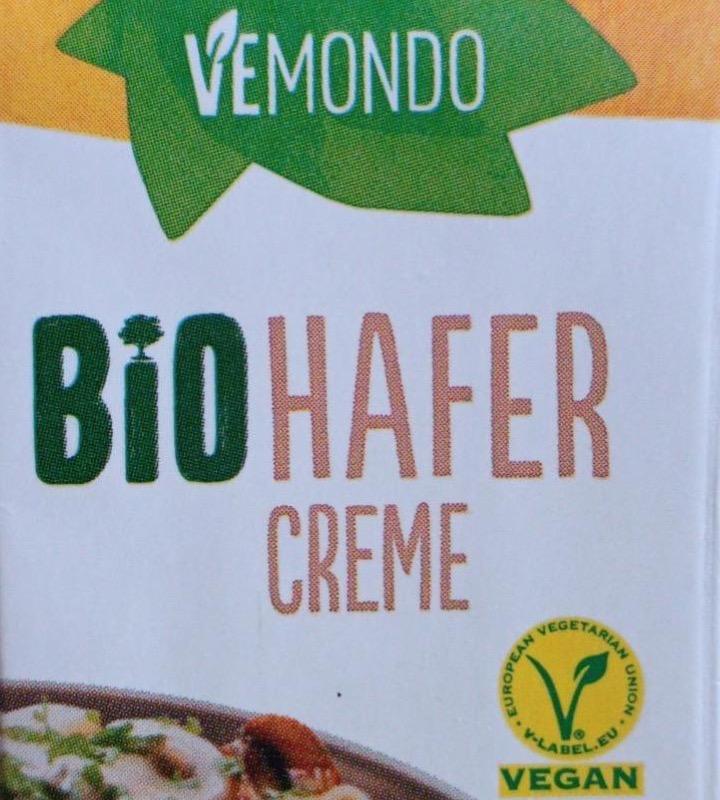 Фото - Bio hafer creme Vemondo