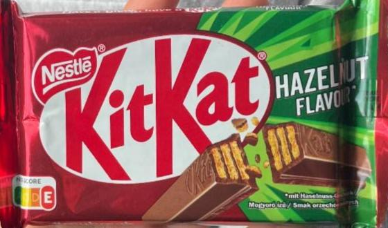 Фото - Hazelnut flavor Kit Kat