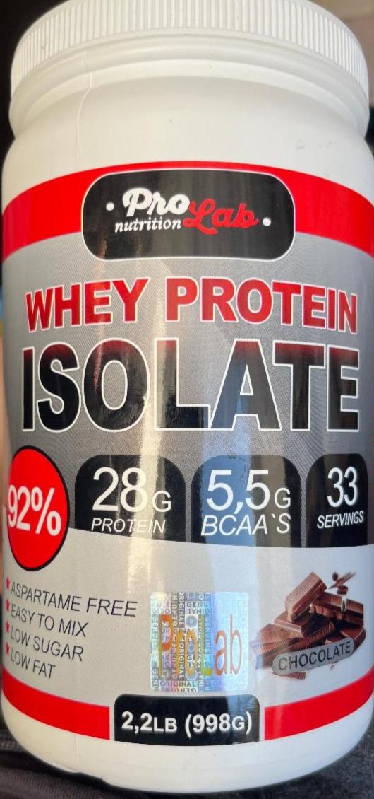 Фото - Протеїн Whey Protein Isolate ProLab Nutrition