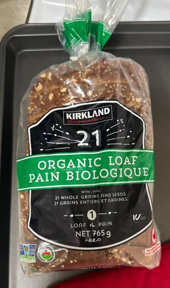 Фото - Хліб органічний Organic Loaf Pain Biologique Kirkland