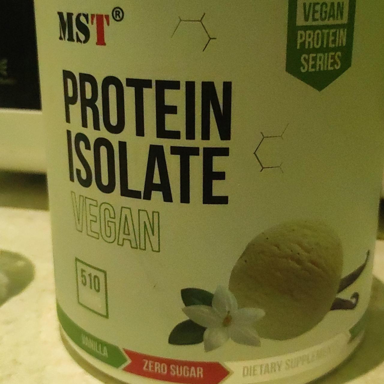 Фото - Протеїн Protein Isolate Vegan MST