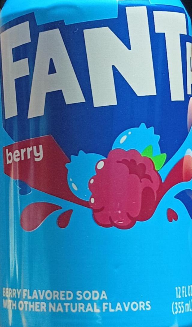 Фото - Berry flavored soda with other natural flavors Fanta