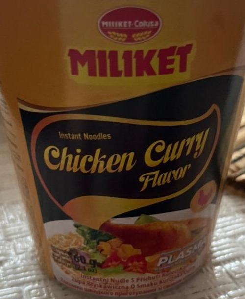 Фото - Miliket instant noodles Chicken Curry