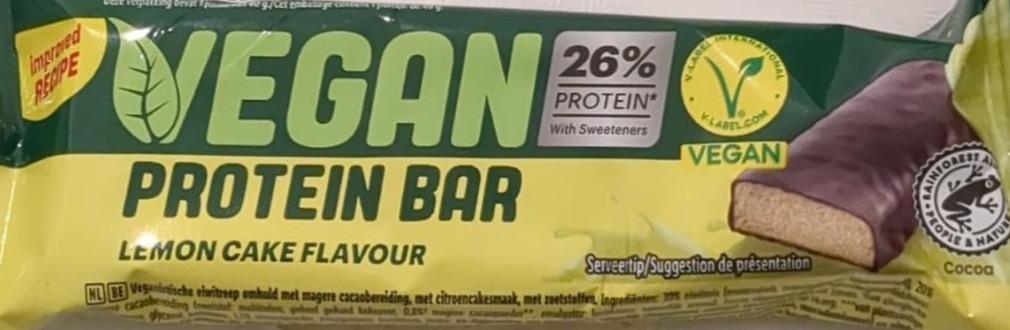 Фото - Vegan Protein Bar Lemon Cake Geschmack IronMaxx Nutrition