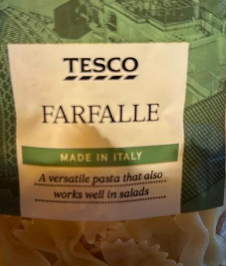 Фото - Farfalle pasta bows Tesco