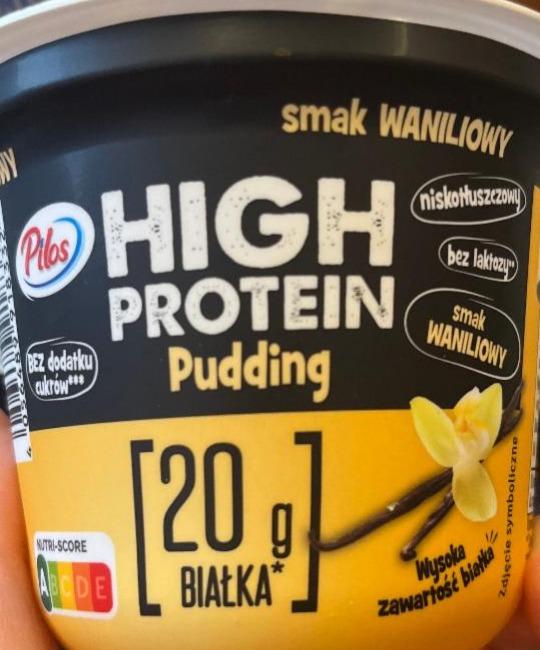 Фото - High Protein Pudding smak waniliowy Pilos