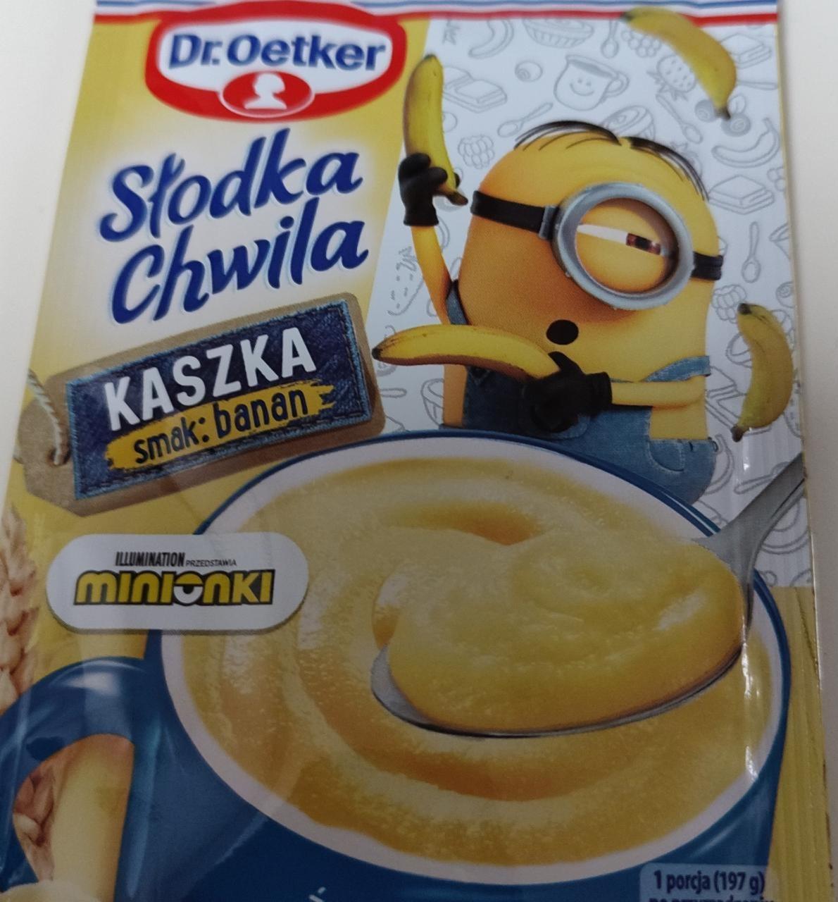 Фото - Kaszka banan Slodka Chwila Dr.Oetker