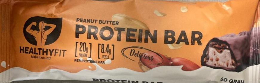 Фото - Peanut butter protein bar HealthyFit