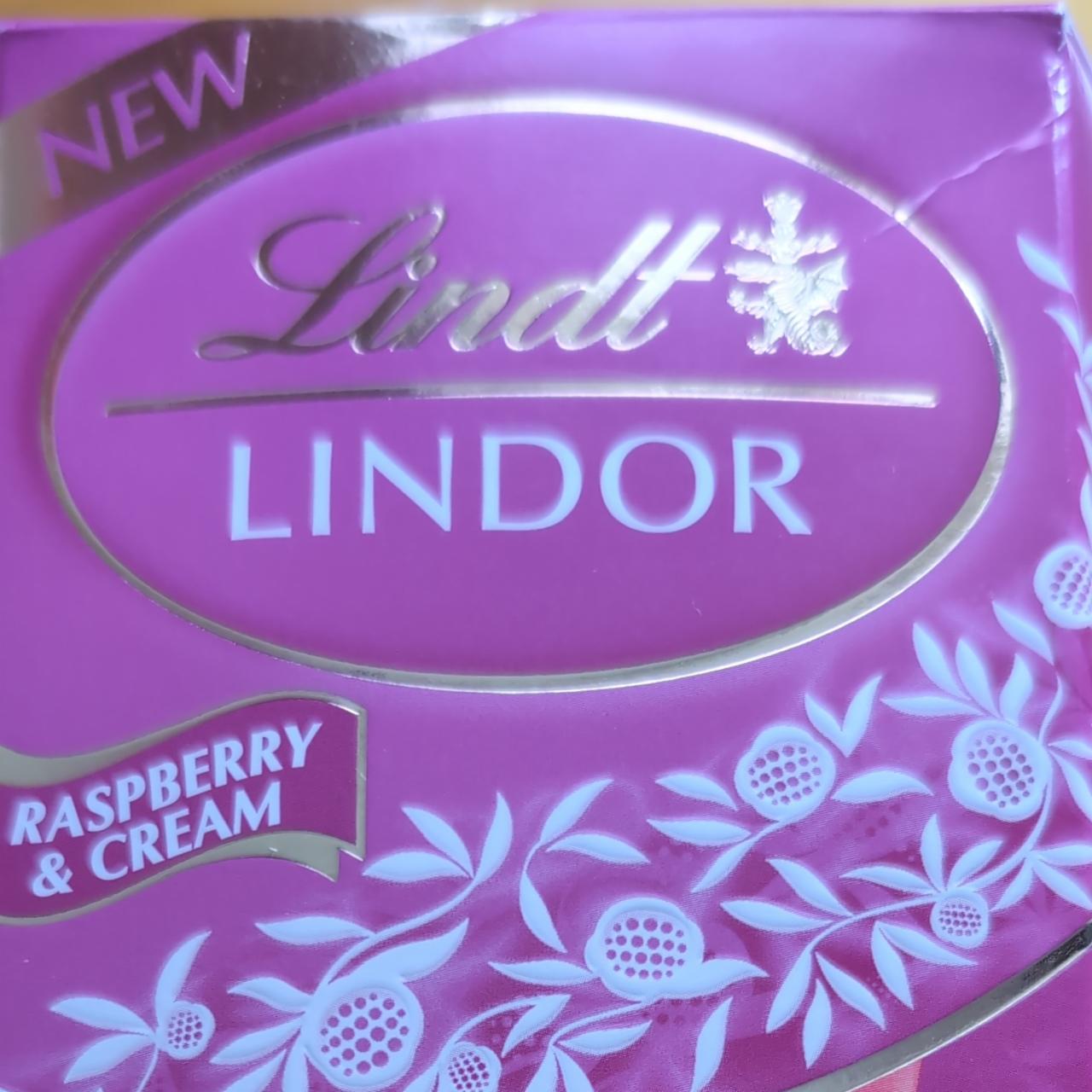 Фото - Lindor raspberry and cream Lindt