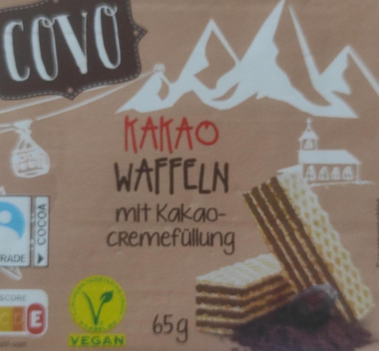 Фото - Kakao Waffeln mit Kakao-cremefüllung Covo