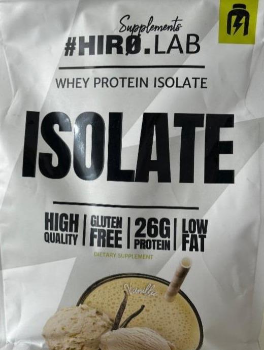 Фото - Whey Protein Isolate Hiro.Lab