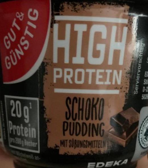 Фото - High protein schoko pudding Gut&Günstig