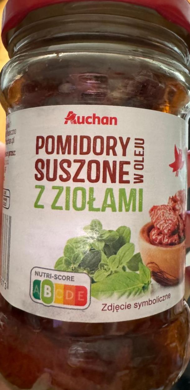 Фото - Pomidory suszone z ziołami w oleju Auchan