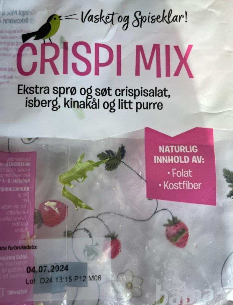 Фото - Crispi Mix Grønn og frisk