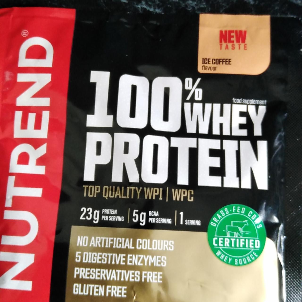 Фото - Протеїн Whey Protein Ice Coffee Flavour Nutrend