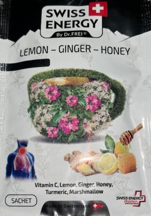 Фото - Vitamins lemon ginger honev Swiss Energy