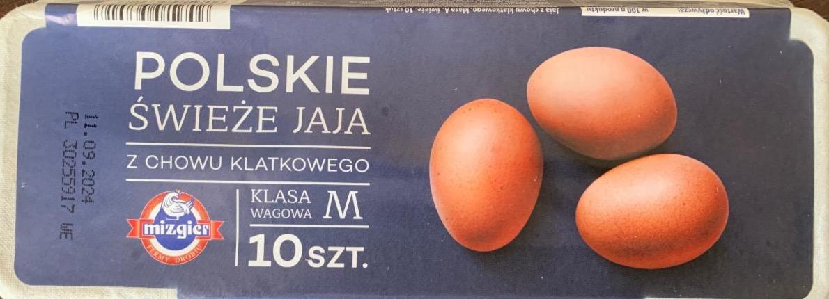 Фото - Polskie świeże jaja z chowu klatkowego Mizgier