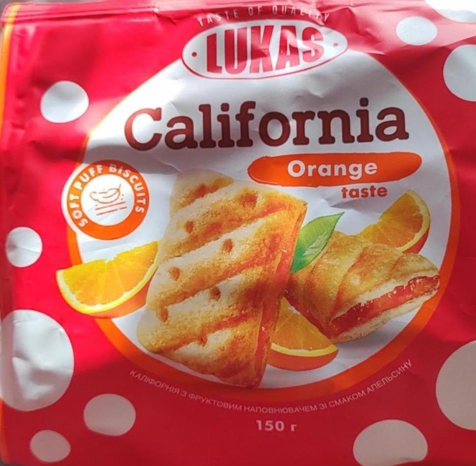 Фото - Вироби кондитерські борошняні листкові California Orange Lukas