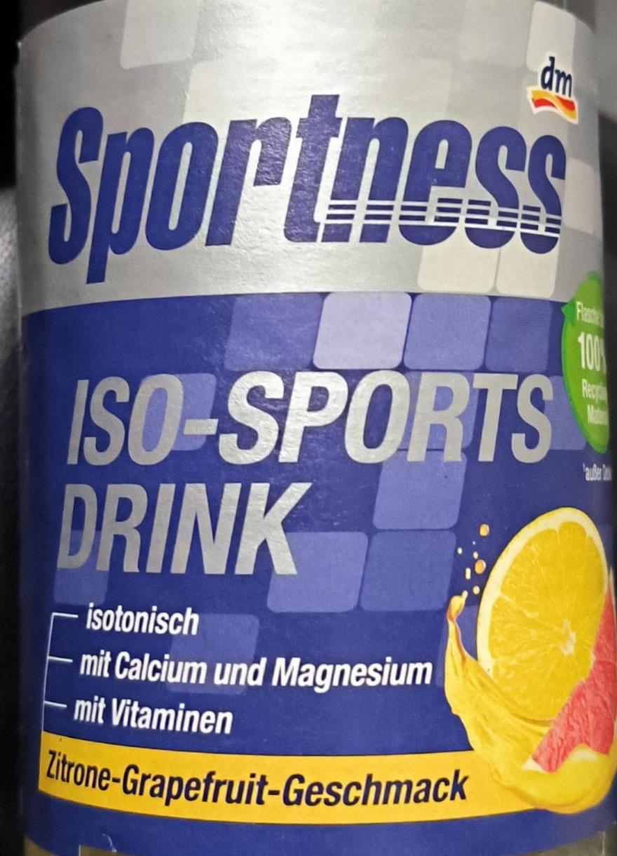 Фото - Iso sports drink zitrone grapefruit geschmack Sportness