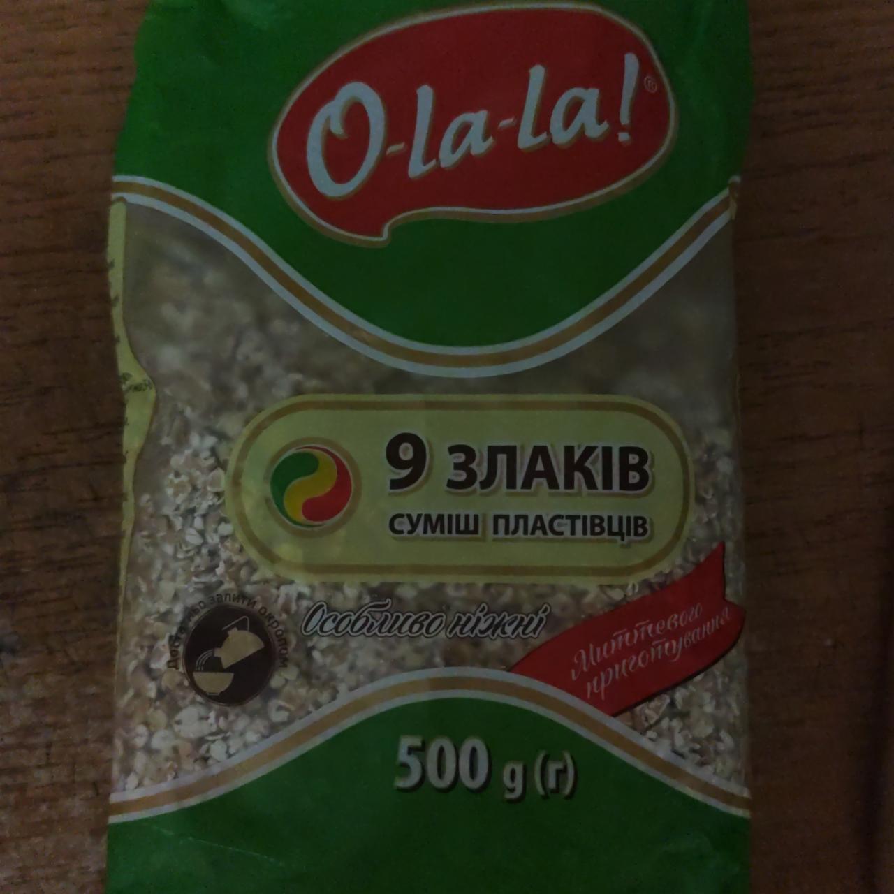 Фото - Суміш пластівців 9 злаків O-La-La!