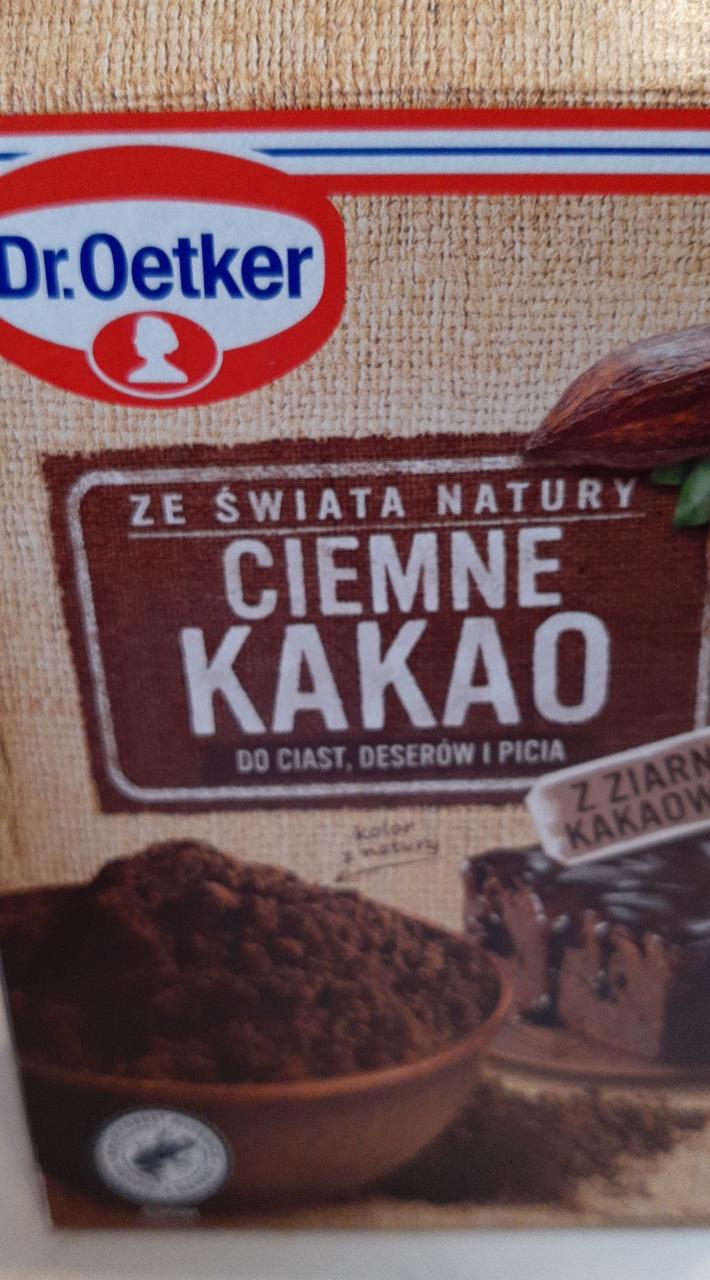 Фото - Ciemne kakao Dr.Oetker