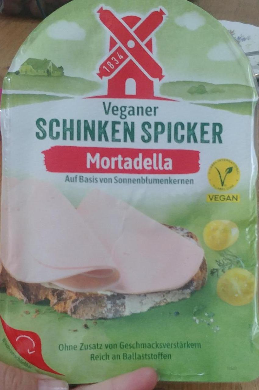 Фото - Veganer schinken spicker Mortadella Rügenwalder mühle