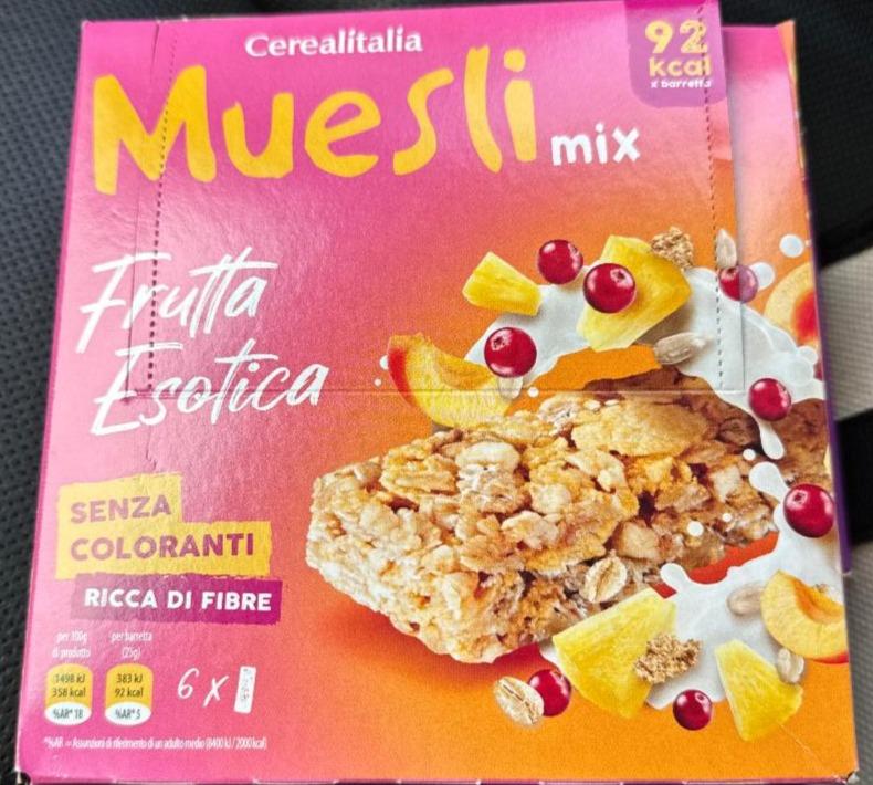 Фото - Muesli mix Frutta Esotica Cerealitalia