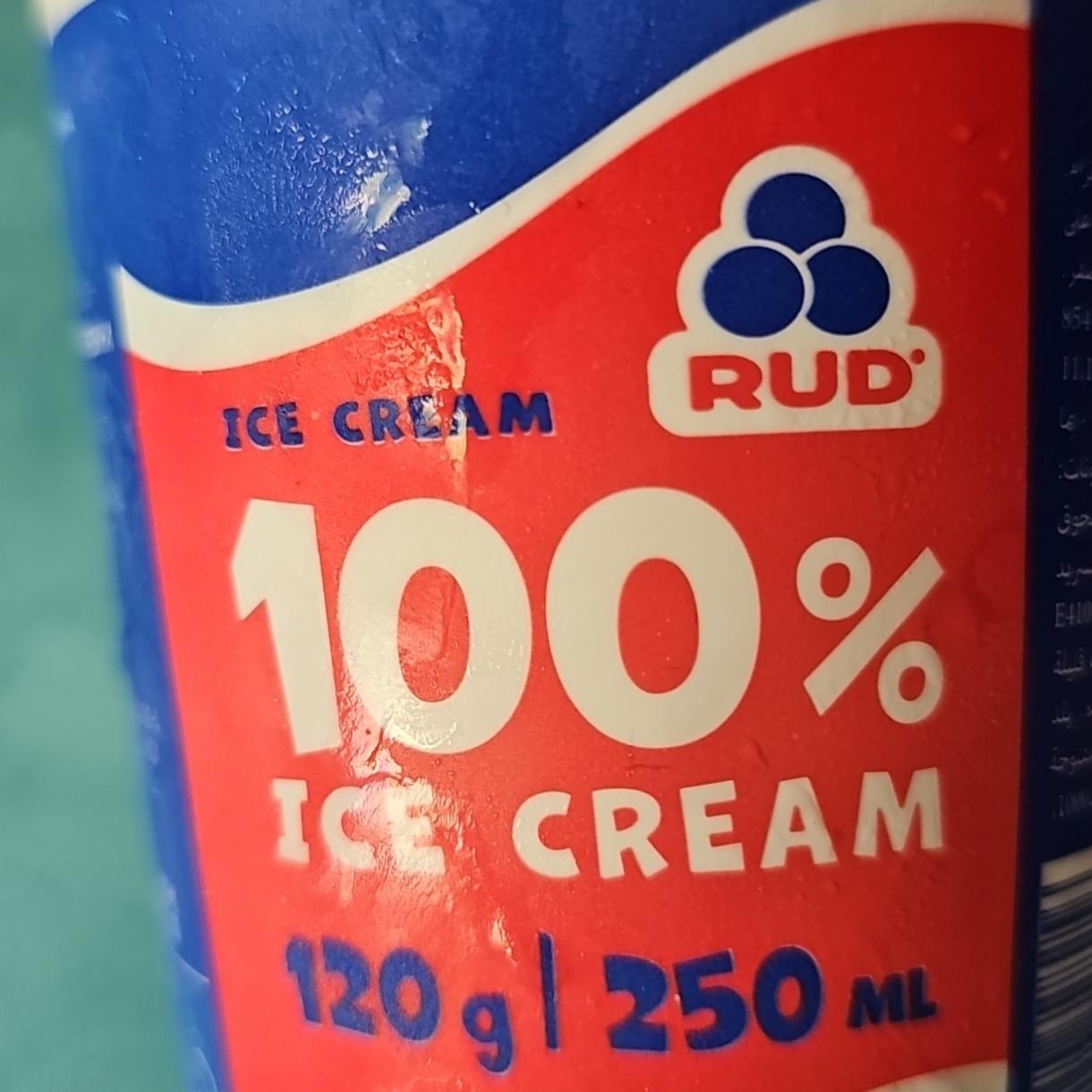 Фото - Морозиво 100% Ice Cream Rud Рудь