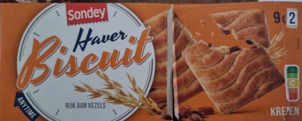 Фото - Печиво Haver Biscuit Sondey