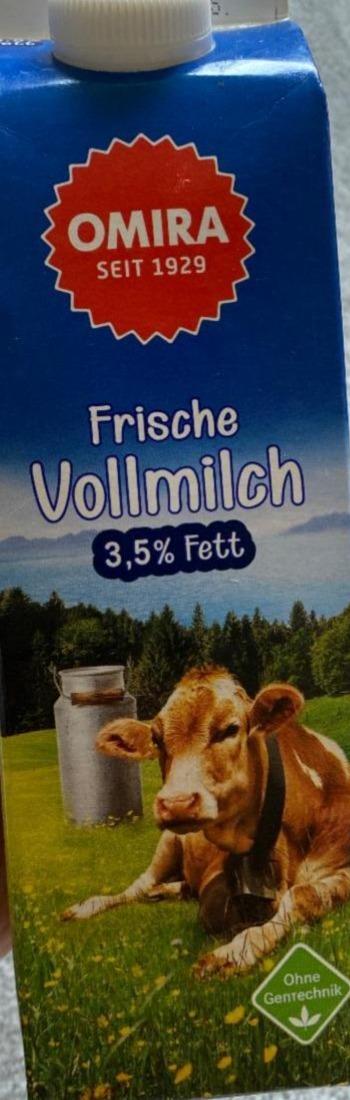 Фото - Frische Vollmilch 3,5% жирності Omira