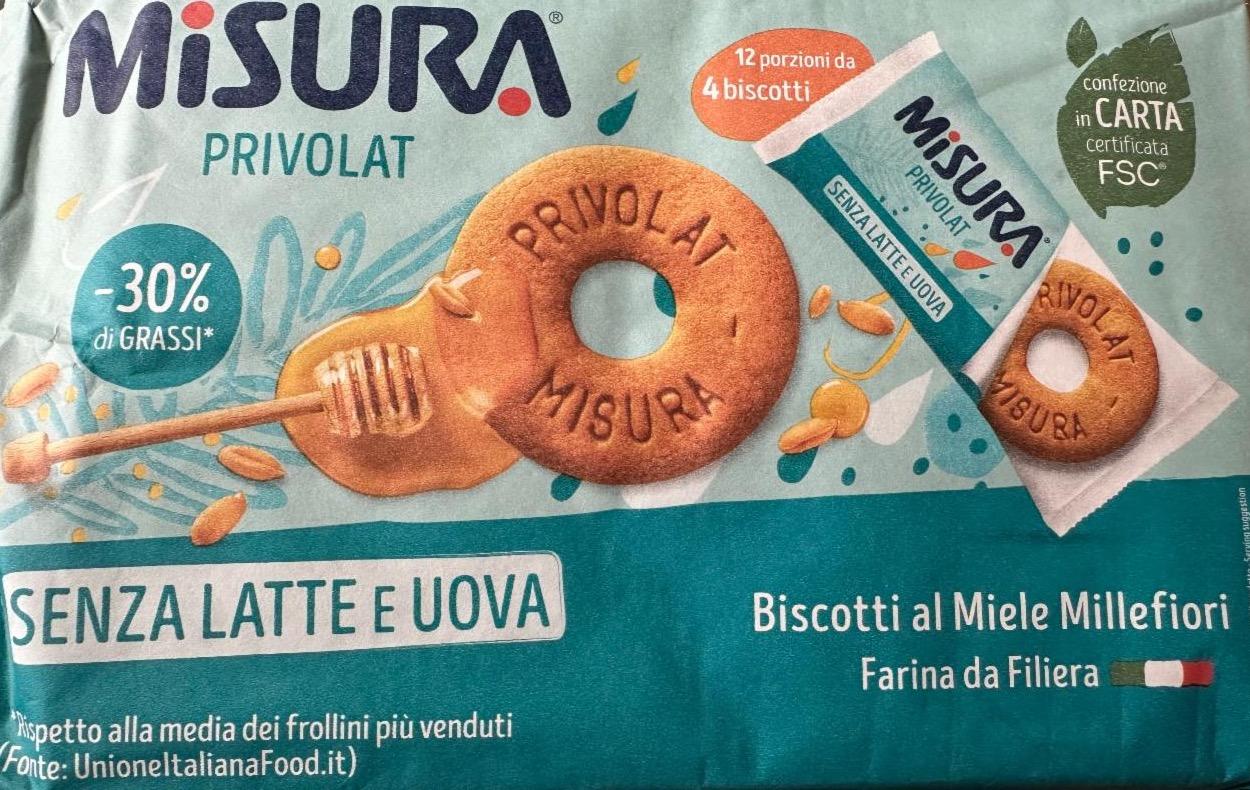 Фото - Privolat Biscotti al Miele Millefiori Misura