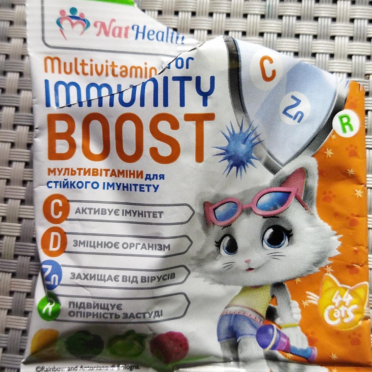 Фото - Мультивітаміни Multivitamins for Immunity Boost Nat Health