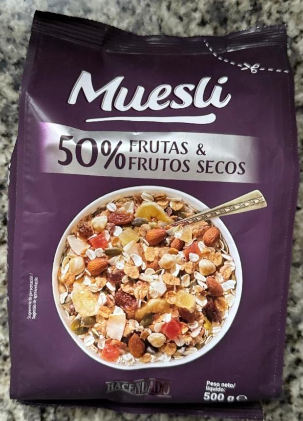 Фото - Muesli 50% Frutas&Frutos Secos Hacendado