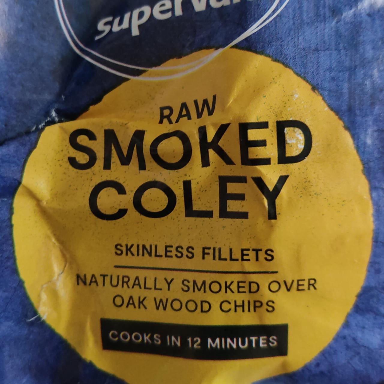 Фото - Raw smoked coley SuperValu