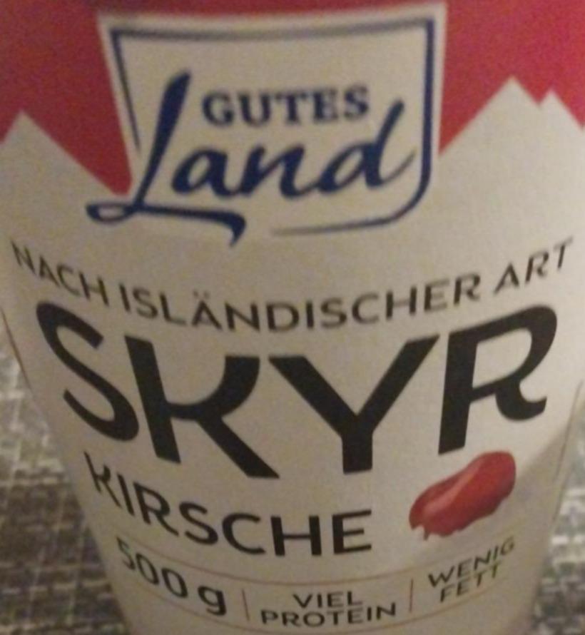 Фото - Skyr kirsche Gutes Land