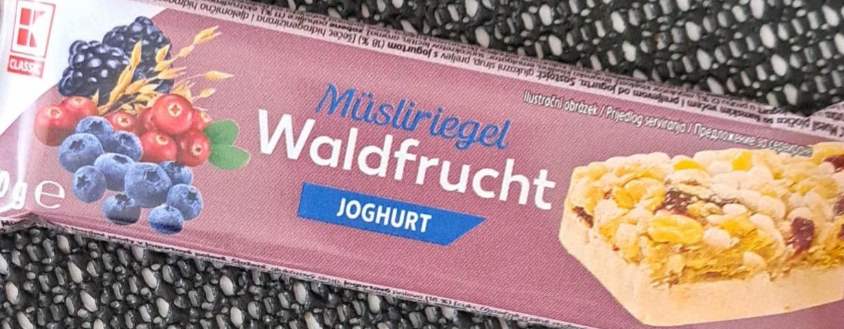 Фото - Müsliriegel Waldfrucht joghurt K-Classic