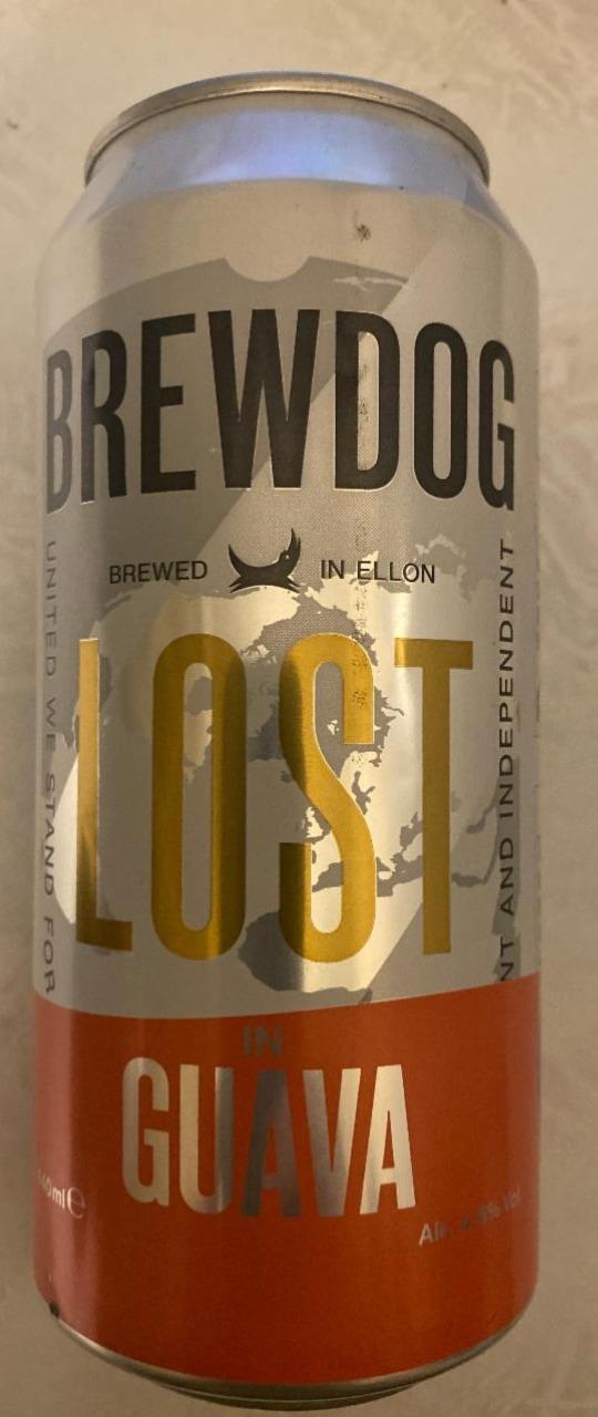 Фото - Пиво Lost In Guava світле 4.5% BrewDog