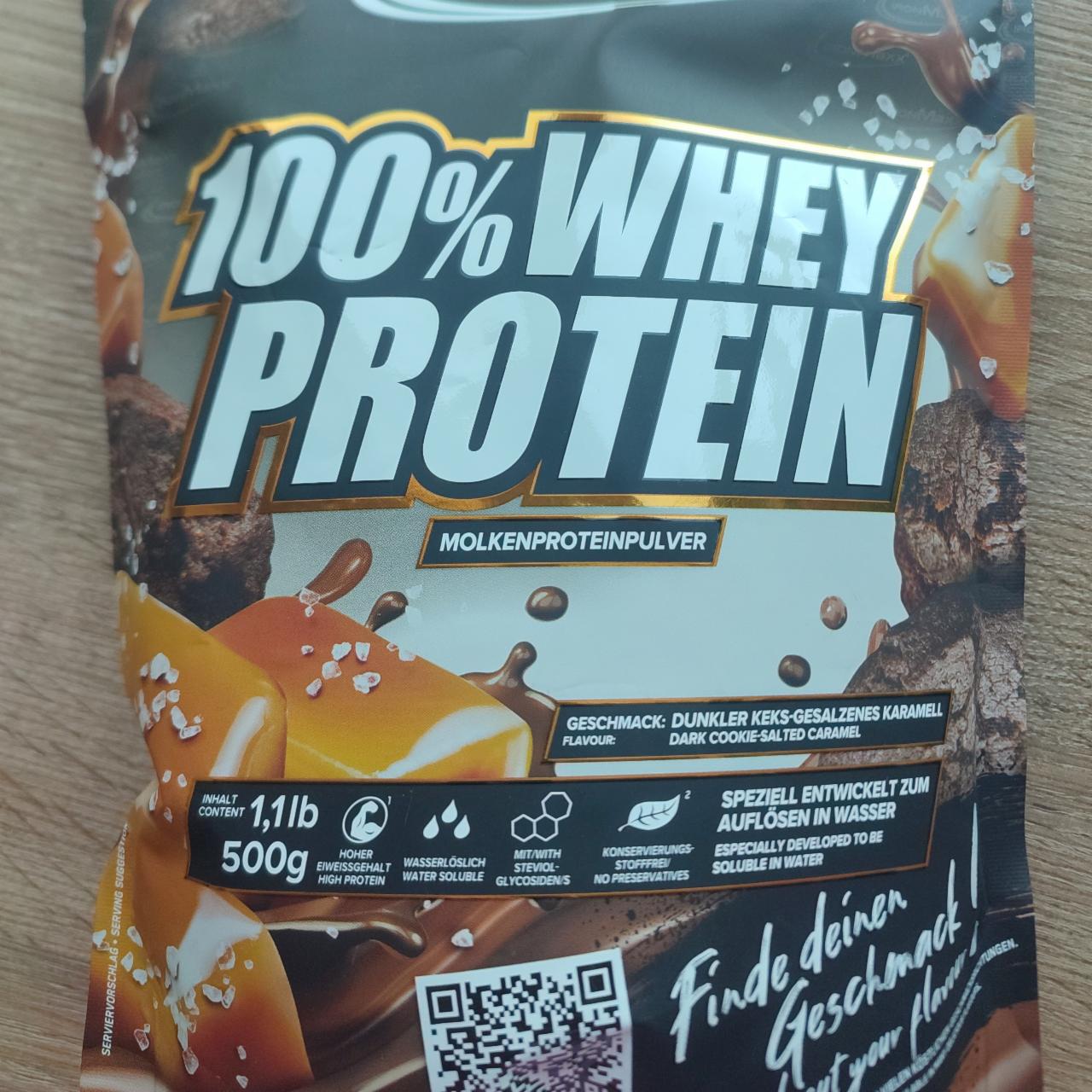 Фото - Протеїн 100% Whey Protein Dark Cookie Salted Caramel IronMaxx Nutrition