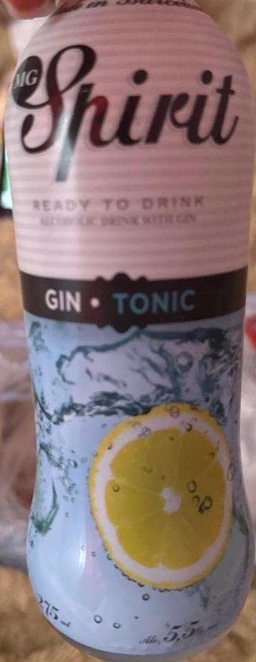 Фото - Напій алкогольний Gin Tonic MG Spirit