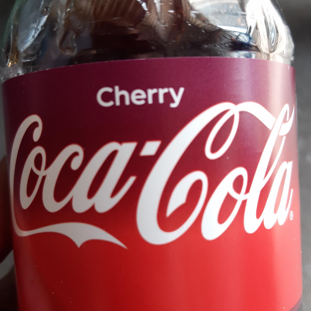 Фото - Напій безалкогольний сильногазований Кока-Кола Черрі Cherry Coca-Cola