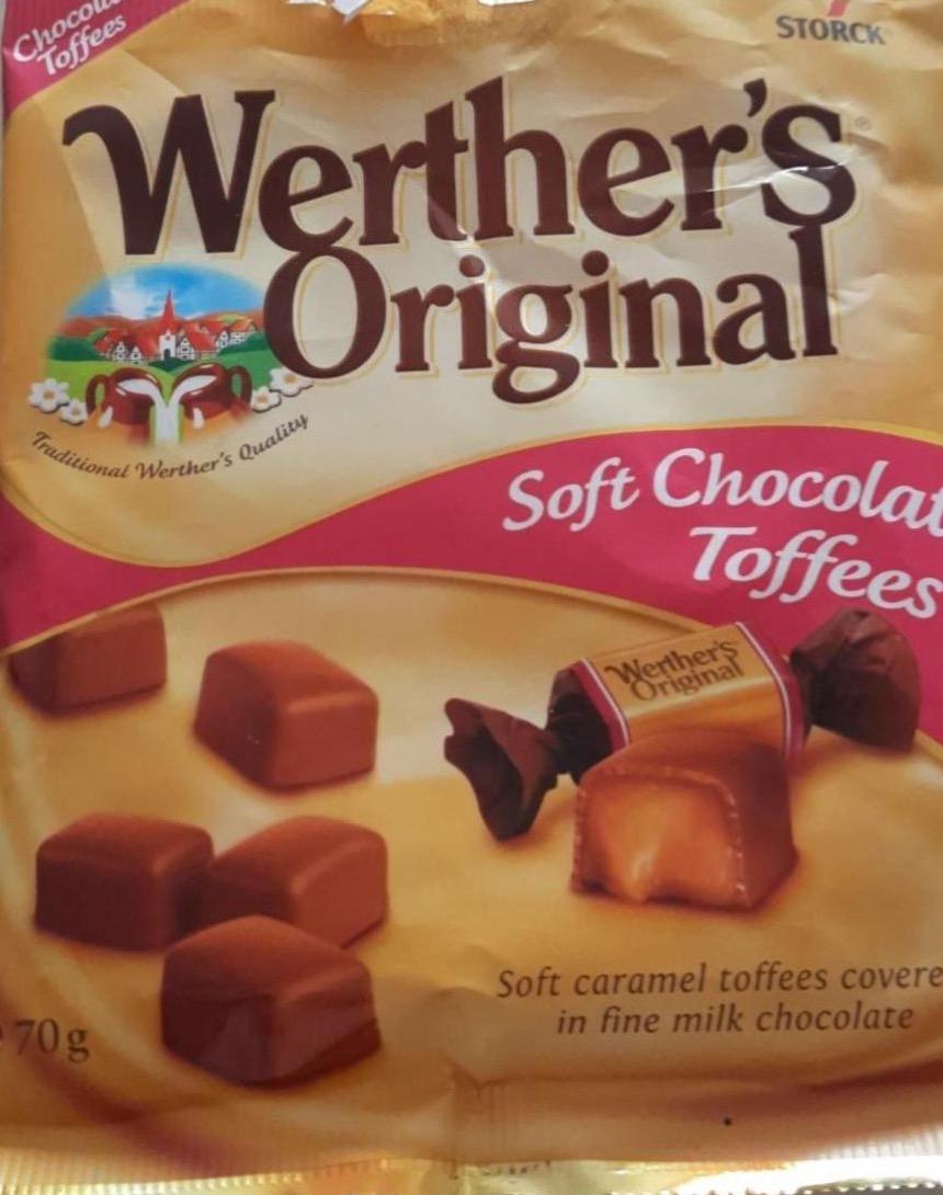 Фото - Soft chocolate toffees Werther’s Original